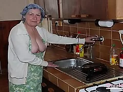 Grannie pornography dusting